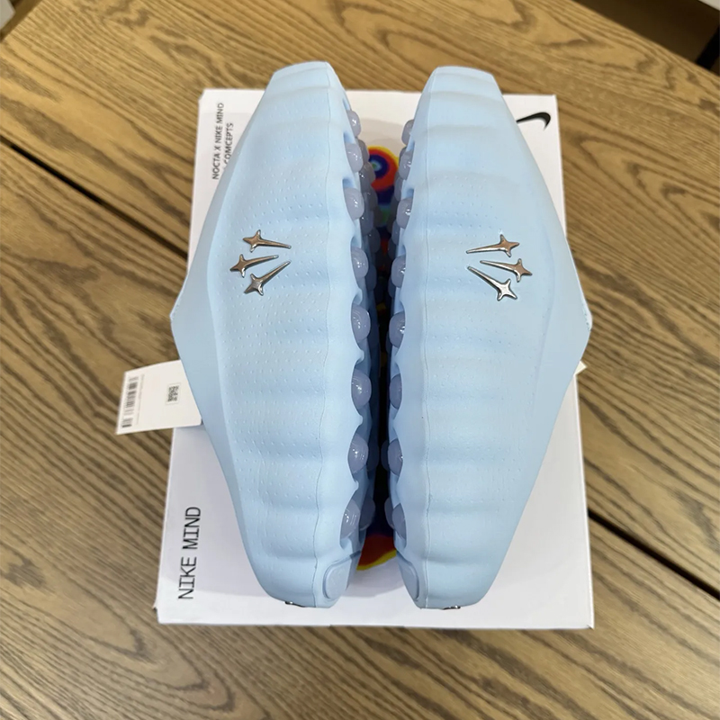 Sandalias Nike x NOCTA Mind 001 Iceman Edición Exclusiva azul claro - Imagen 9