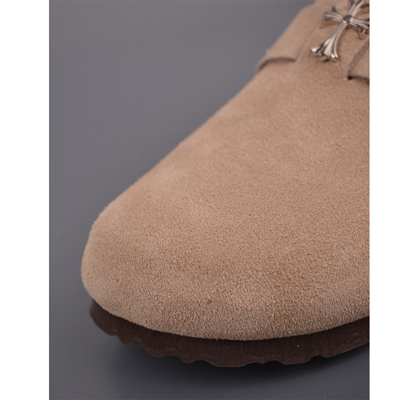 Sandalias Birkenstock × Chrome Hearts Caqui - Imagen 7