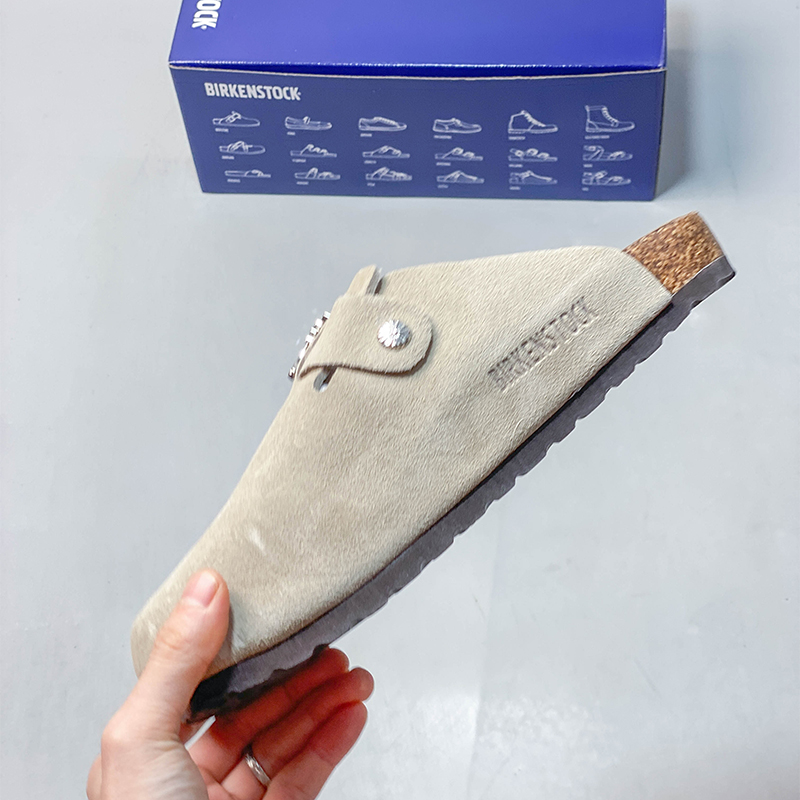 Sandalias Birkenstock × Chrome Hearts Beige - Imagen 4