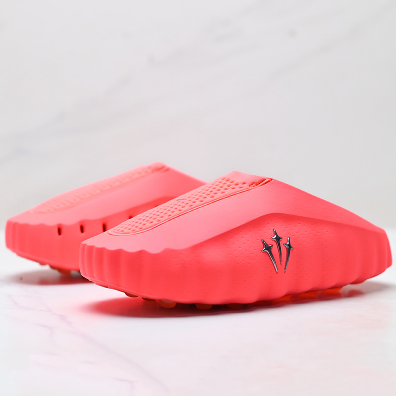 Sandalias Nike x NOCTA Mind 001 Iceman Edición Exclusiva Drake Rojo‑Coral - Imagen 6