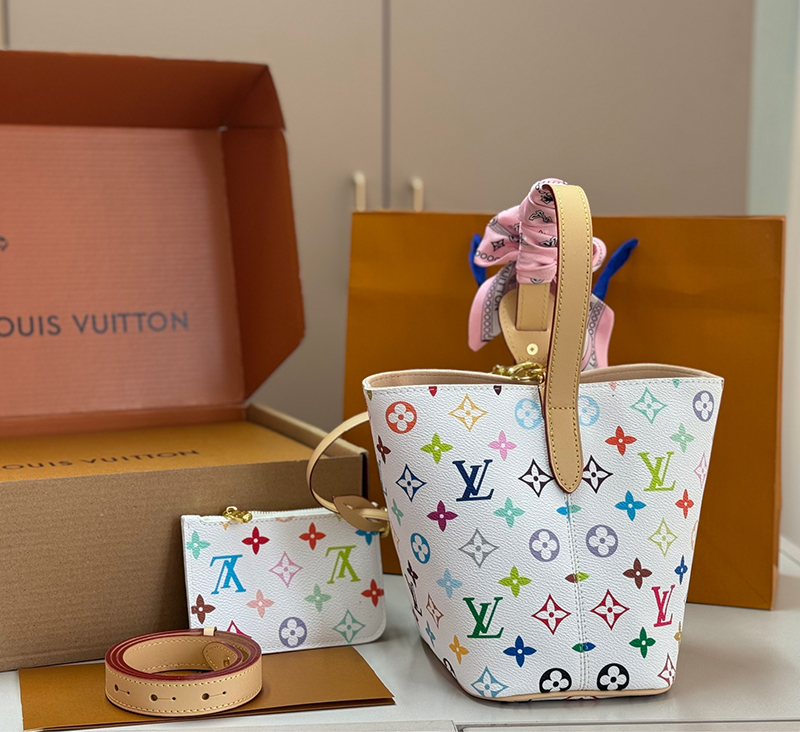 Bolso All In BB con Estampado Monograma Multicolor – Edición Louis Vuitton × Murakami - Imagen 2